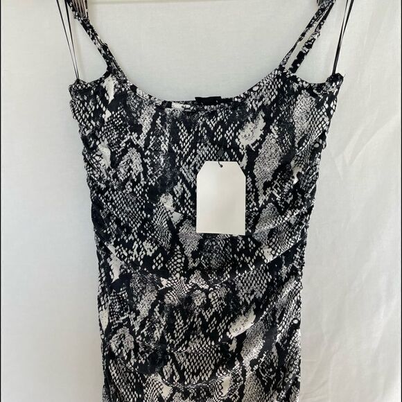 Snake Print Midi Dress - Picture 10 of 12